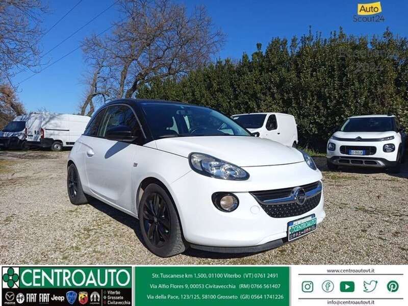 Bianca/tetto nero Usata 2017 Opel Adam Jam Due volumi | 8300 € (Cara) - Immagine 1/4