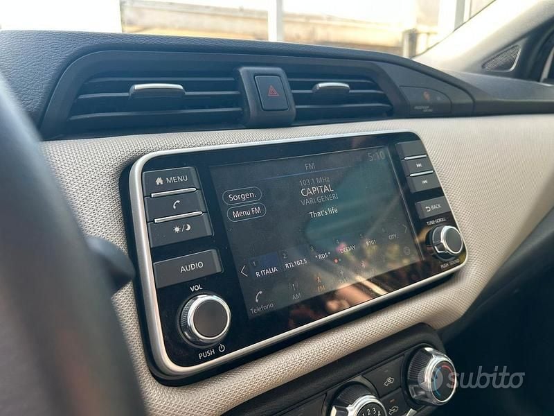 Usata Nissan Micra Acenta 71 CV (52 kW) 2019 Bianco Utilitaria