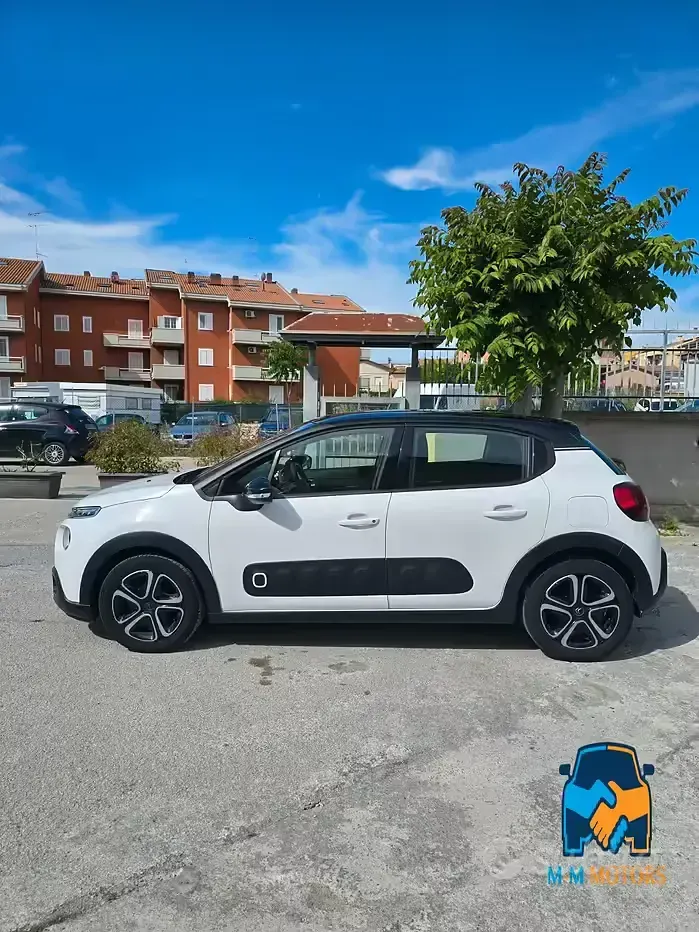 Usata Citroën C3 Shine 75 CV (55 kW) 2017 Bianco Berlina