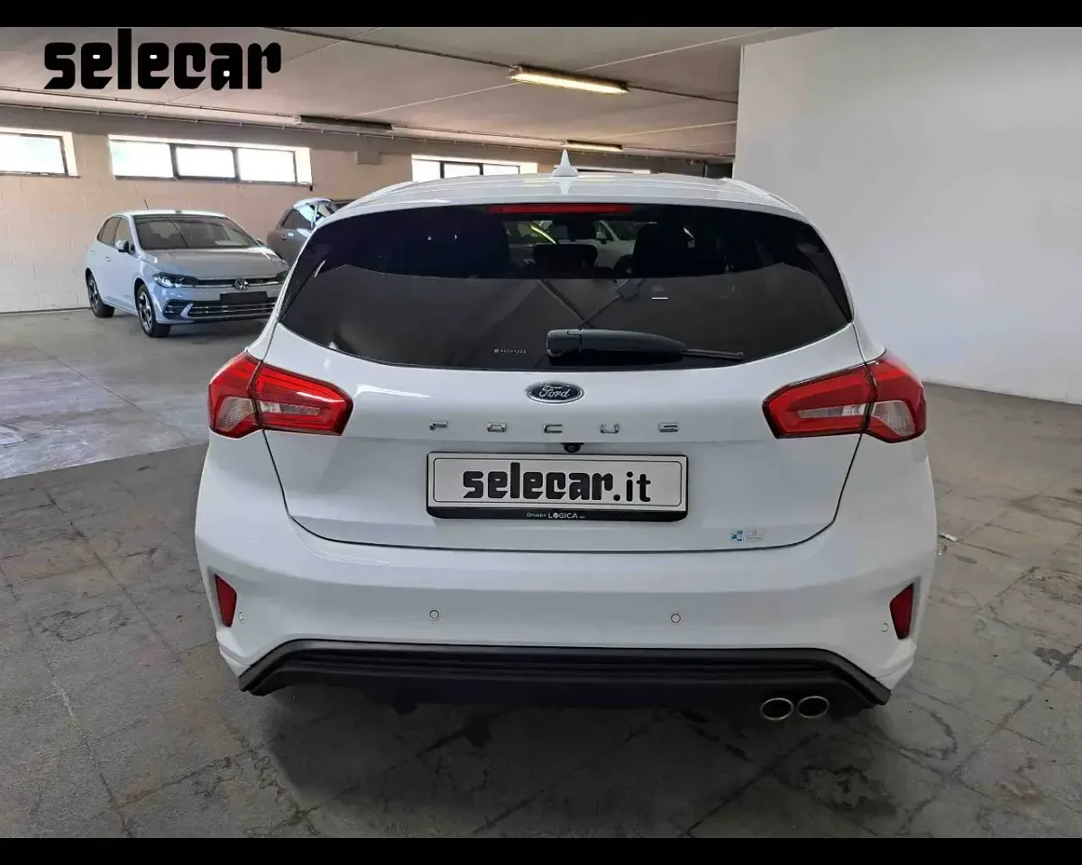 Usata Ford Focus ST-Line 125 CV (91 kW) 2019 Bianco Berlina