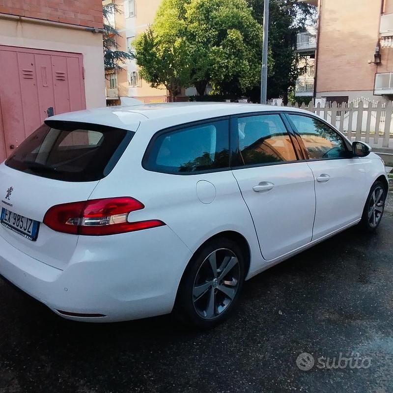 Usata Peugeot 308 SW 131 CV (96 kW) 2014 Bianco Station wagon