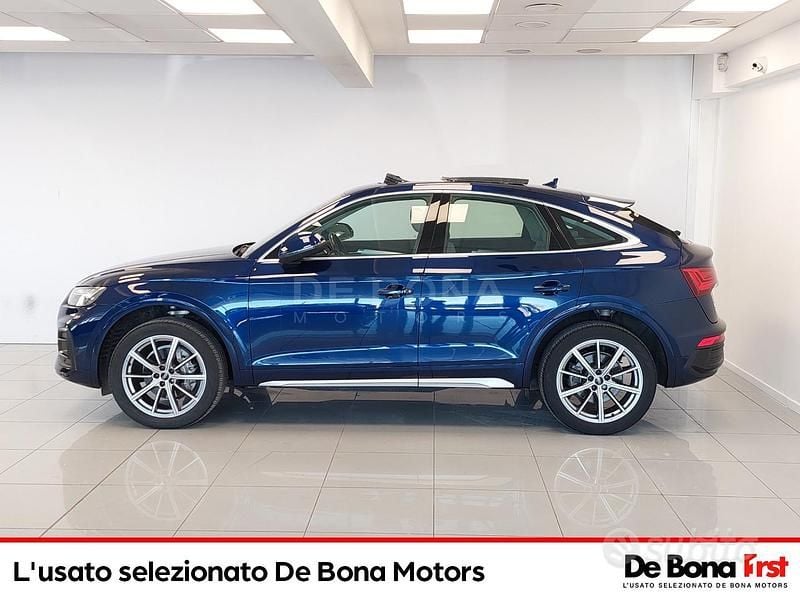Usata Audi Q5 Sportback Advanced 265 CV (194 kW) 2021 Blu navarra met. SUV