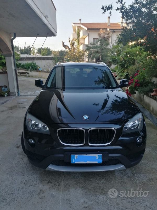 Usata BMW X1 143 CV (105 kW) 2012 Nero SUV