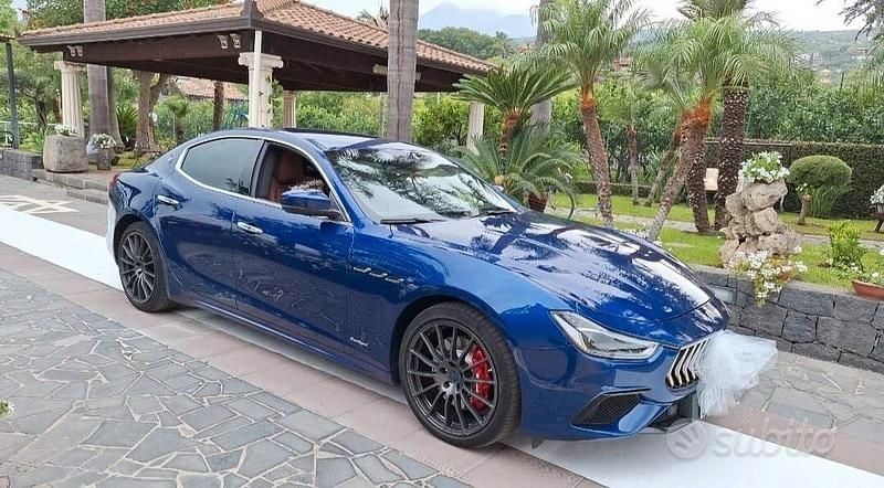 Usata Maserati Ghibli 275 CV (202 kW) 2018 Blu Berlina