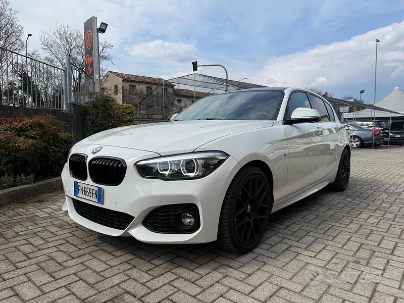 Usata BMW 118 M Sport 150 CV (110 kW) 2018 Bianco Utilitaria