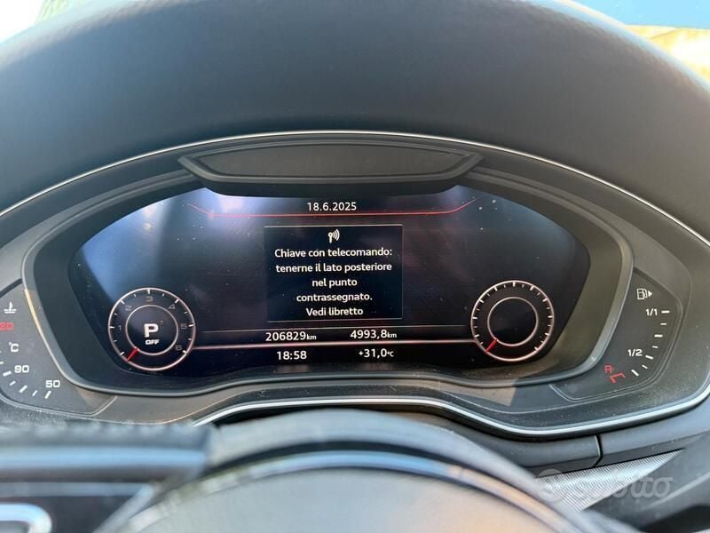 Usata Audi A4 150 CV (110 kW) 2017 Grigio Station wagon