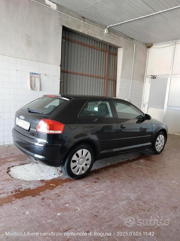 Usata Audi A3 2008 Nero Utilitaria