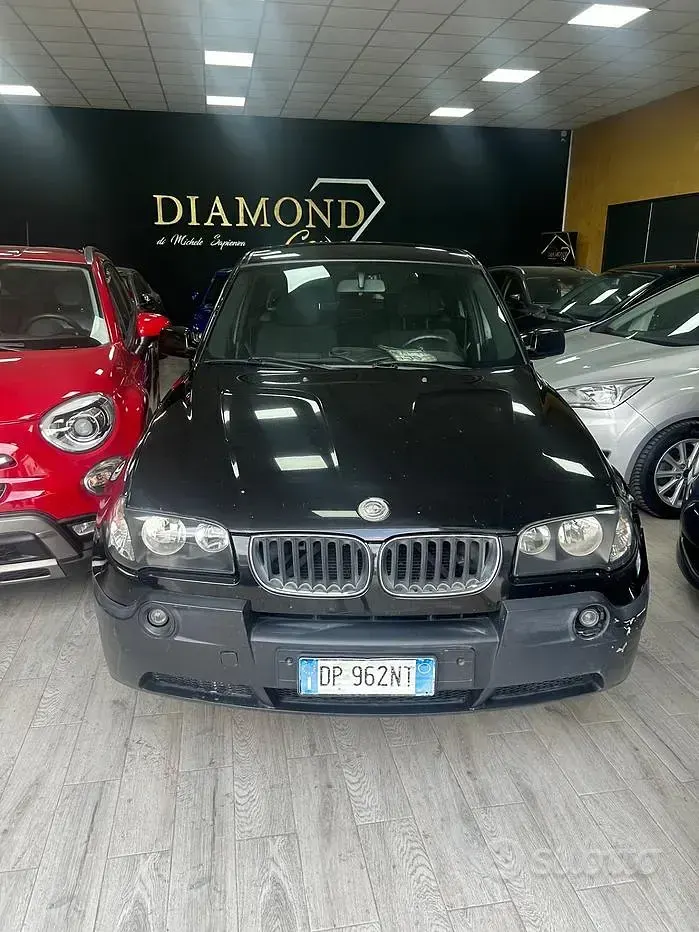 Usata BMW X3 150 CV (110 kW) 2005 Nero SUV