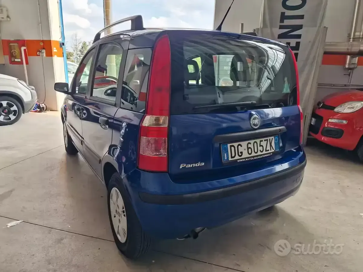 Usata Fiat Panda Dynamic 60 CV (44 kW) 2007 Blu Utilitaria