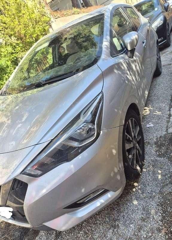 Begagnad Nissan Micra N-Connecta 90 HK (66 kW) 2018 Grå Halvkombi