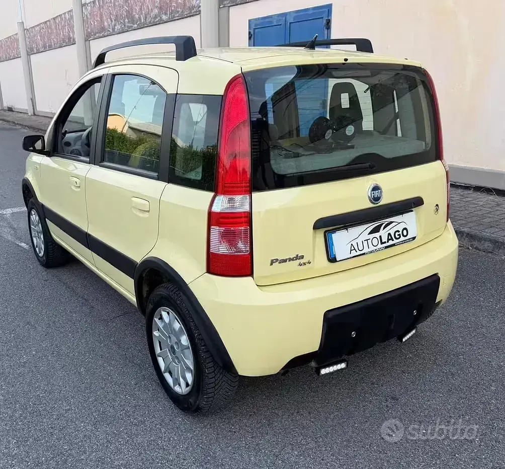 Usata Fiat Panda 4x4 Climbing 54 CV (39 kW) 2006 Giallo Utilitaria