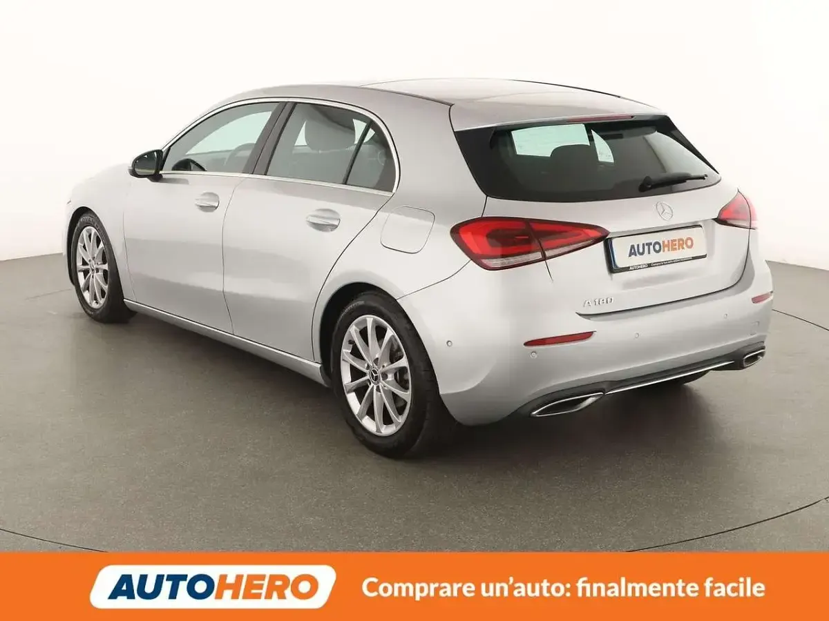 Usata Mercedes A180 Progressive 136 CV (100 kW) 2019 Grigio Berlina