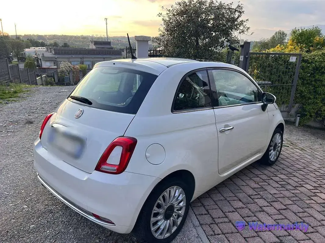 Usata Fiat 500 Lounge 95 CV (69 kW) 2017 Bianco Utilitaria