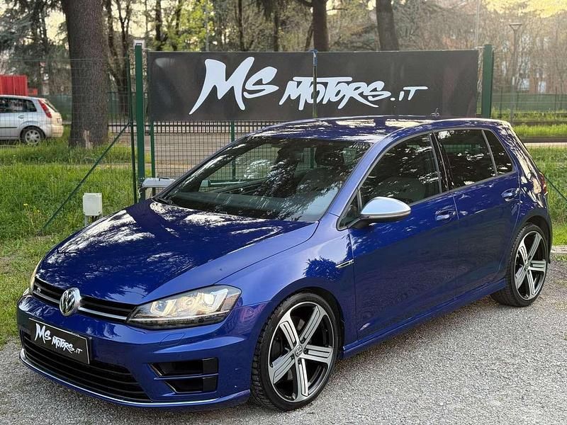 Usata VW Golf VII R 300 CV (220 kW) 2014 Blu/azzurro Berlina