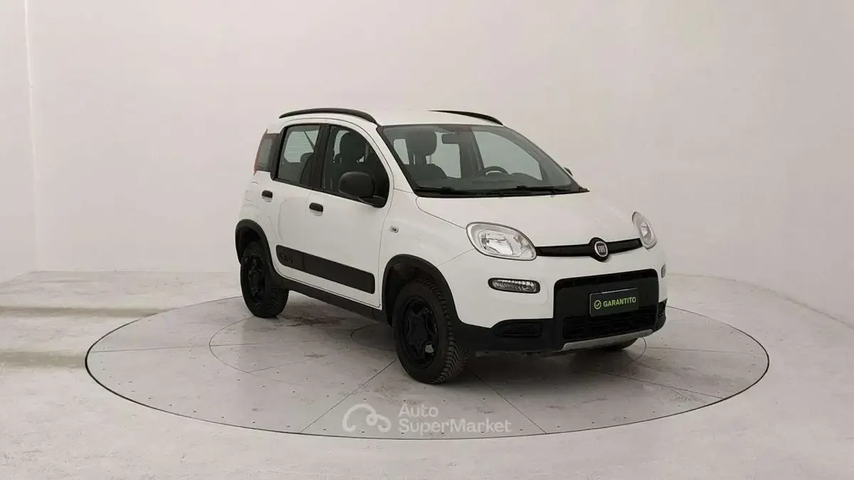 Usata Fiat Panda 4x4 S 86 CV (63 kW) 2021 Bianco Utilitaria
