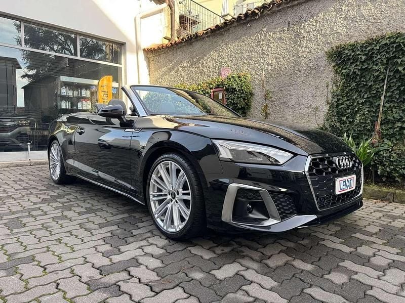 Nero Usata 2024 Audi A5 Cabriolet S-Line Cabrio | 46.490 € (Ottimo prezzo) - Immagine 1/4