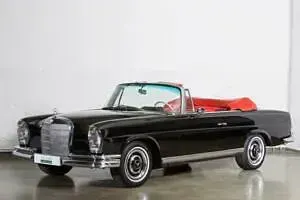 Usata Mercedes 280 SE 160 CV (117 kW) 1966 Nero Cabrio