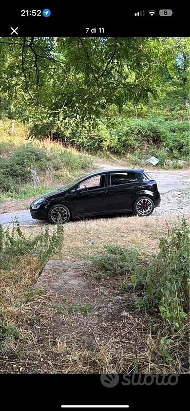 Usata Fiat Grande Punto 90 CV (66 kW) 2007 Nero Utilitaria