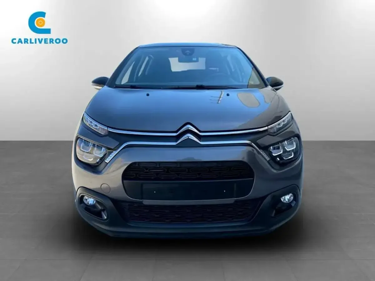 Usata Citroën C3 Feel 83 CV (61 kW) 2022 Grigio scuro Utilitaria