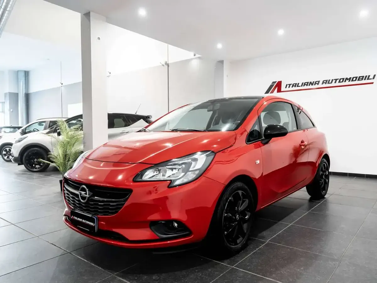 Usata Opel Corsa 69 CV (50 kW) 2017 Rosso Utilitaria