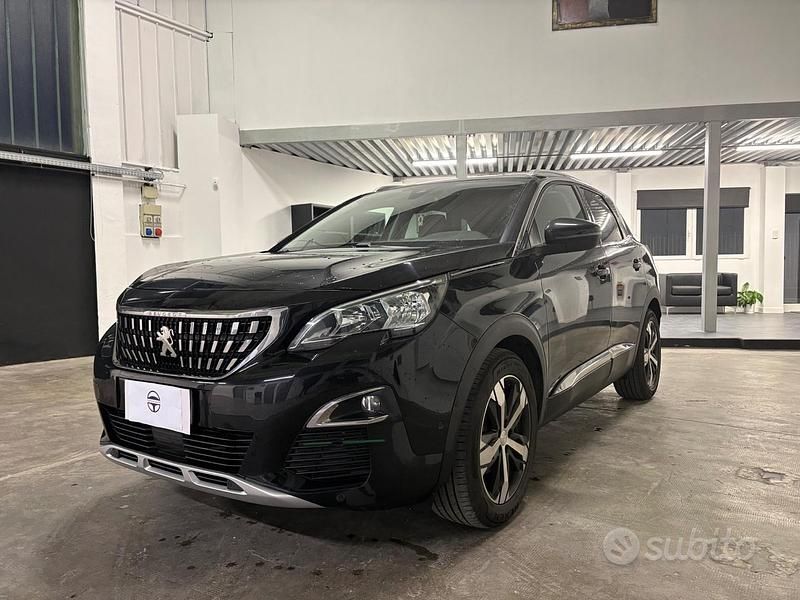 Usata Peugeot 3008 Allure 120 CV (88 kW) 2017 Nero SUV