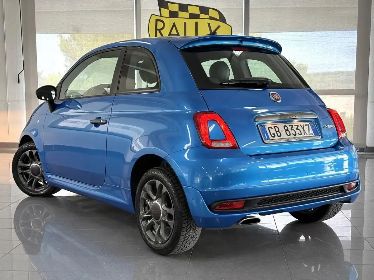 Usata Fiat 500 Sport 69 CV (50 kW) 2021 Blu Berlina