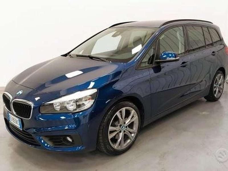 Blu/azzurro Usata 2016 BMW 216 Gran Tourer Advantage Monovolume | 10.500 € (Buon prezzo) - Immagine 1/4