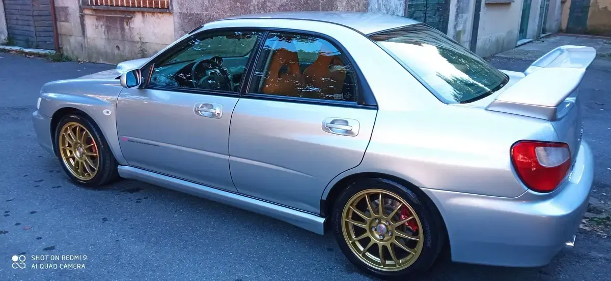 Usata Subaru Impreza 218 CV (160 kW) 2001 Argento Berlina