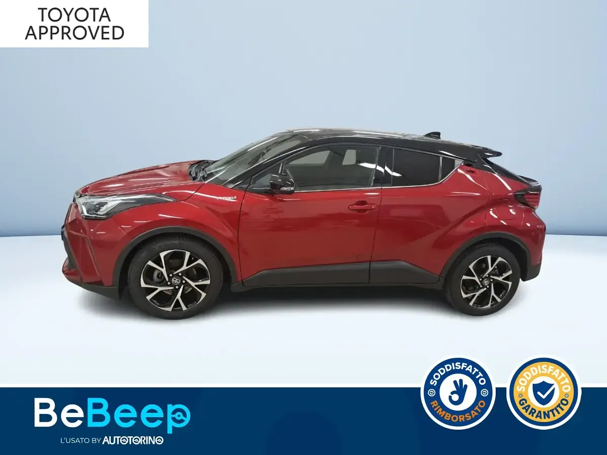 Usata Toyota C-HR Trend 122 CV (89 kW) 2020 Rosso metallizzato SUV