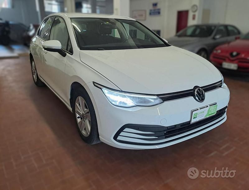 Usata VW Golf VII Style 150 CV (110 kW) 2020 Bianco Berlina