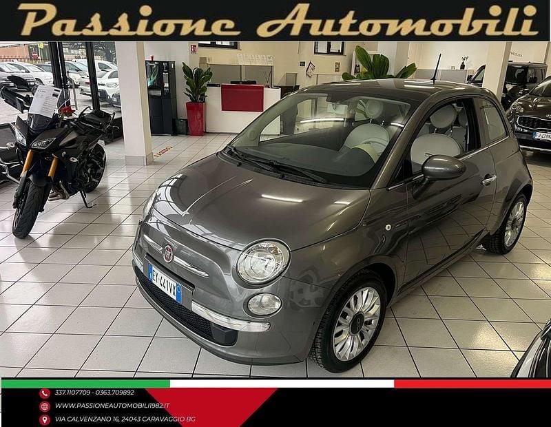 Usata Fiat 500 Lounge 69 CV (50 kW) 2015 Grigio Utilitaria