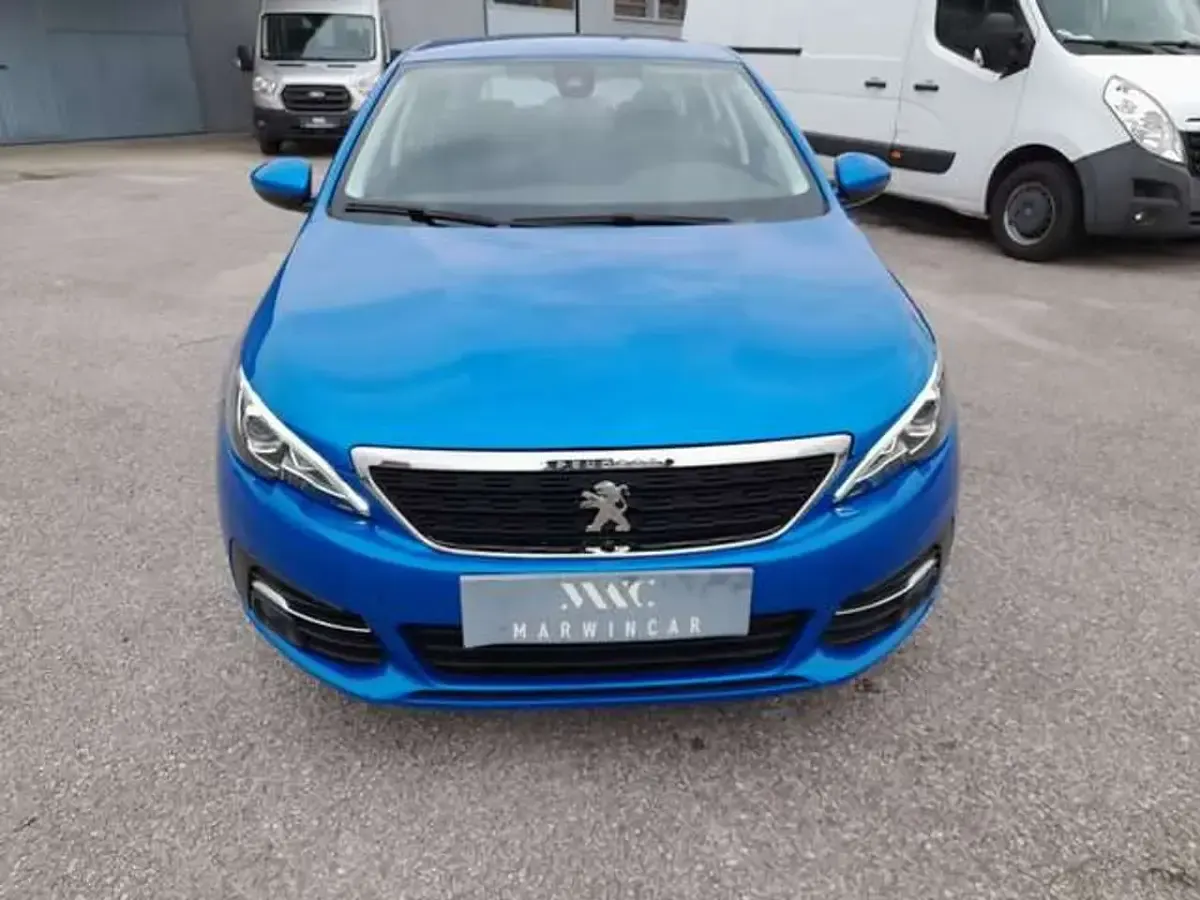 Usata Peugeot 308 SW Business-Line 131 CV (96 kW) 2020 Blu/azzurro Station wagon
