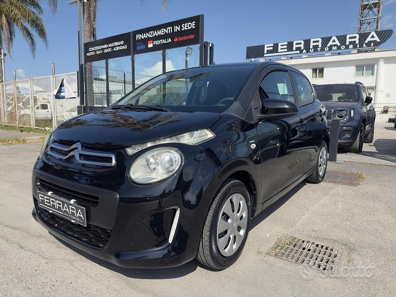 Second-hand Citroën C1 Live 69 CP (50 kW) 2015 Negru Hatchback