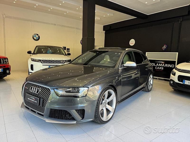 Usata Audi RS4 450 CV (330 kW) 2012 Grigio Station wagon