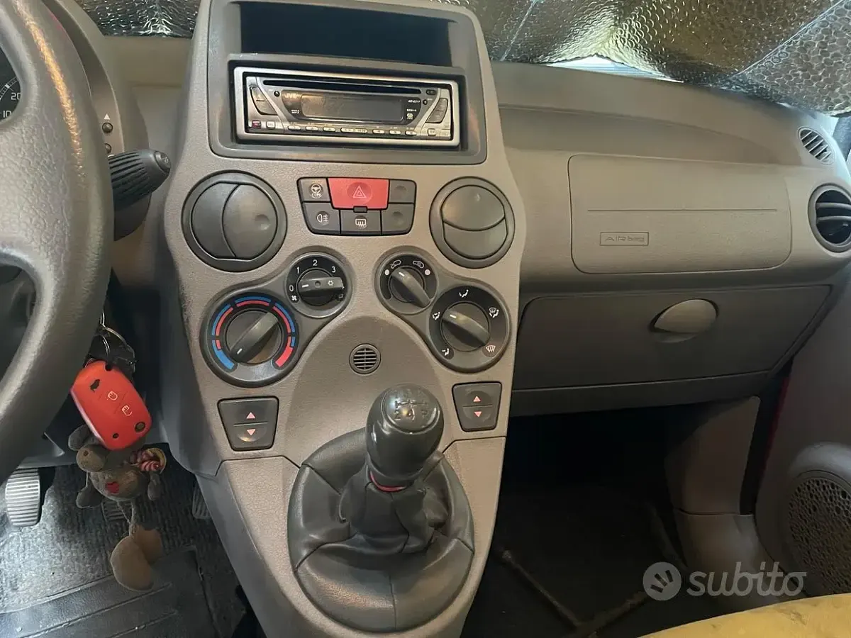 Usata Fiat Panda 75 CV (55 kW) 2007 Rosso Utilitaria