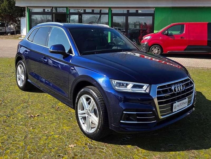 Usata Audi Q5 S-line plus 286 CV (210 kW) 2019 Blu/azzurro SUV