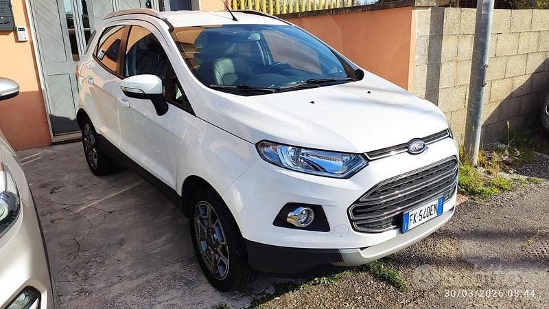 Usata Ford Ecosport 95 CV (69 kW) 2017 Bianco SUV