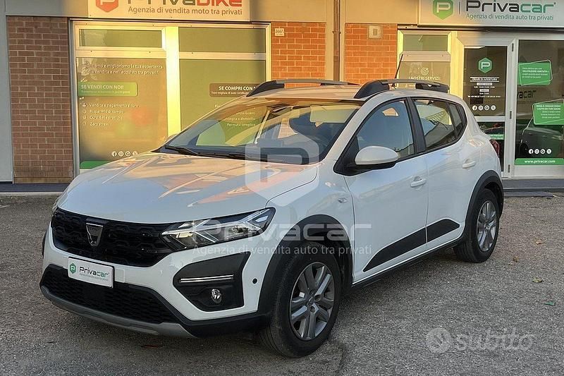 Bianco Usata 2022 Dacia Sandero Comfort Due volumi | 13.500 € (Buon prezzo) - Immagine 1/4