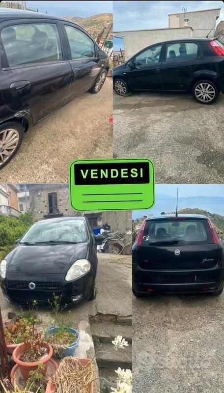 Usata Fiat Grande Punto 2005 Nero Utilitaria