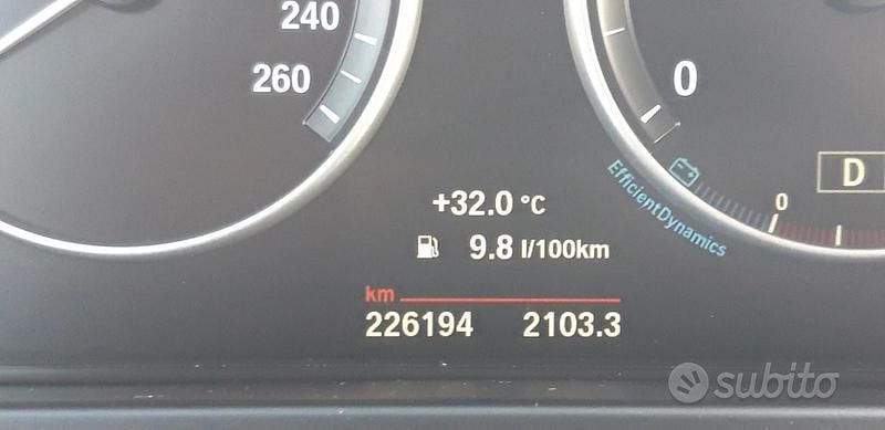 Usata BMW X5 249 CV (183 kW) 2015 Blu/azzurro SUV