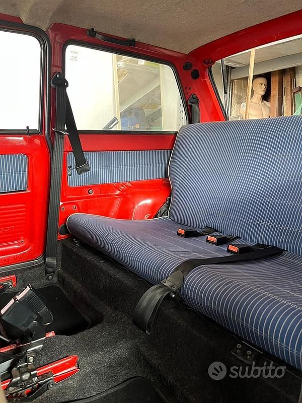 Usata Fiat Panda Young 1990 Rosso Berlina