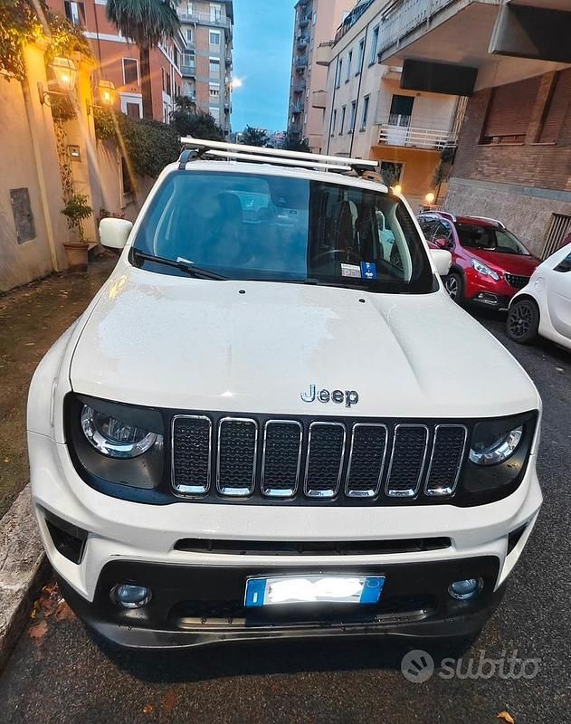Usata Jeep Renegade Longitude 131 CV (96 kW) 2021 Bianco SUV