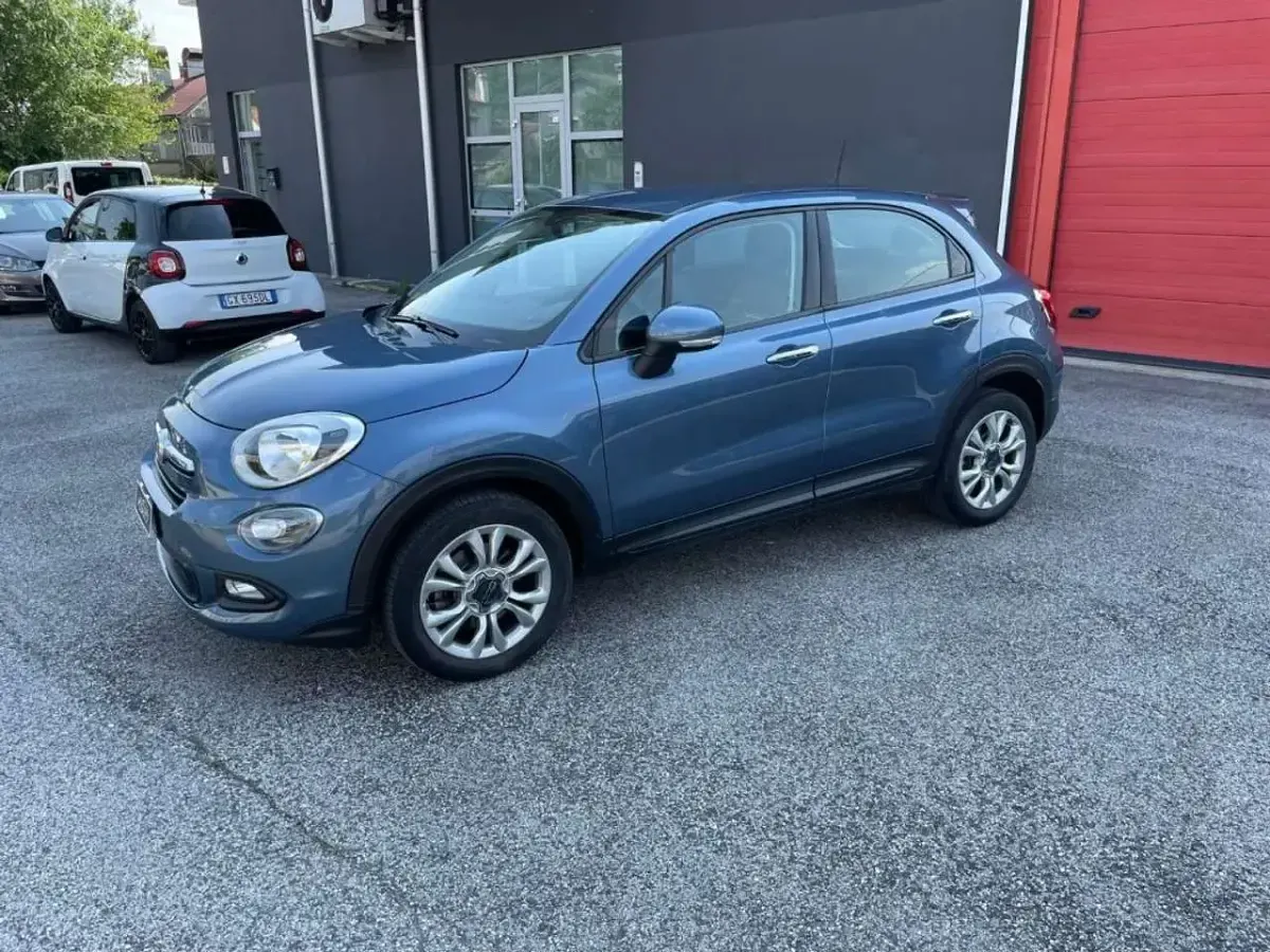 Usata Fiat 500X Lounge 95 CV (69 kW) 2017 Blu SUV