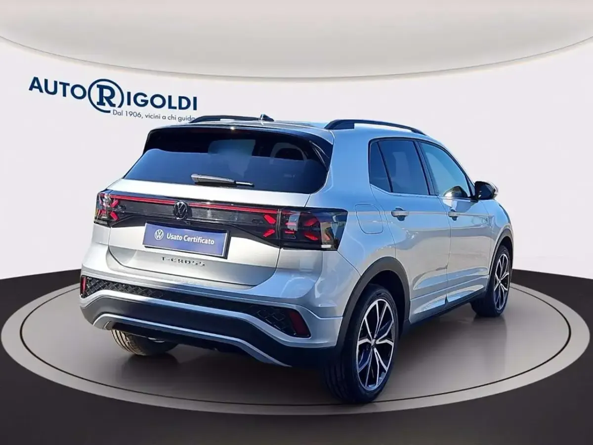 Ny VW T-Cross R-line 116 HK (85 kW) 2026 Silver SUV