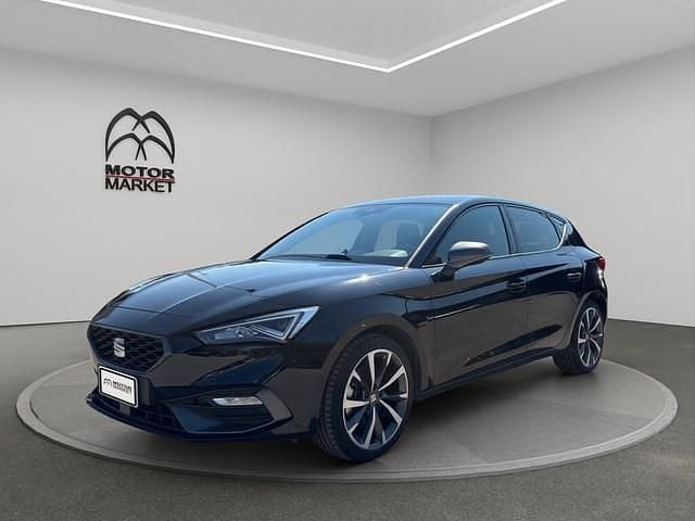 Usata Seat Leon FR 204 CV (150 kW) 2021 Nero / black Berlina