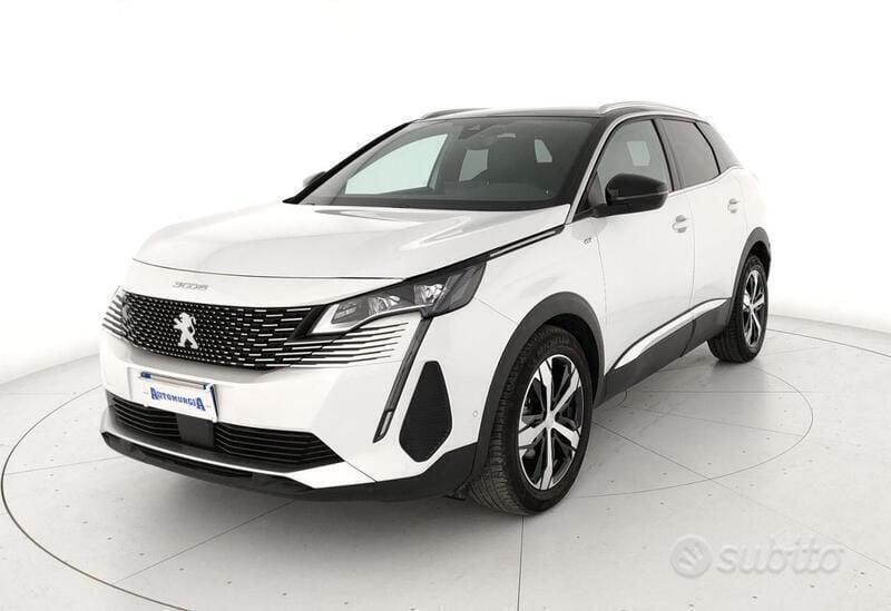 Usata Peugeot 3008 GT 131 CV (96 kW) 2021 Bianco SUV