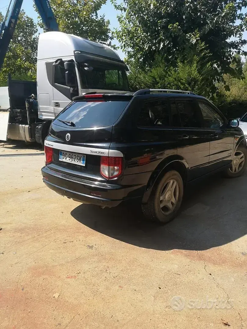 Usata SsangYong Kyron 141 CV (103 kW) 2007 Nero SUV