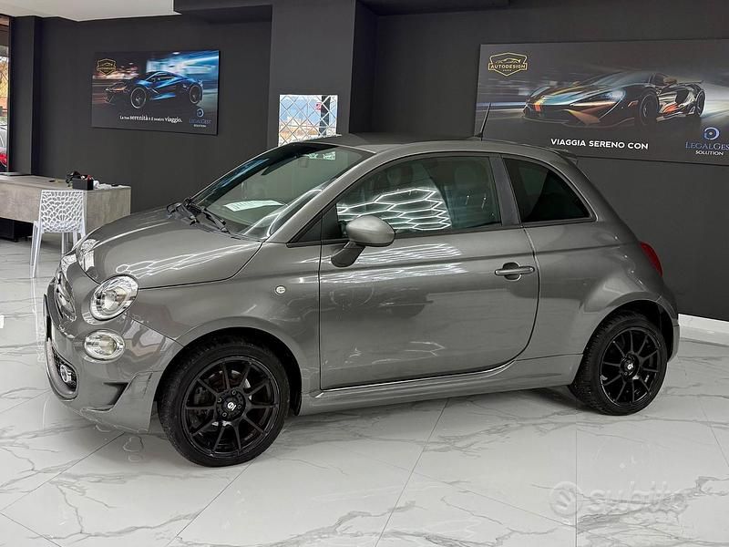 Grigio Usata 2017 Fiat 500 Lounge Tre volumi | 9000 € (Buon prezzo) - Immagine 1/4