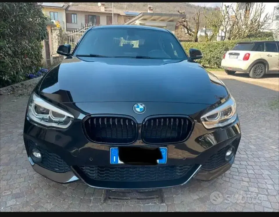 Usata BMW 116 M Sport 116 CV (85 kW) 2018 Nero Utilitaria