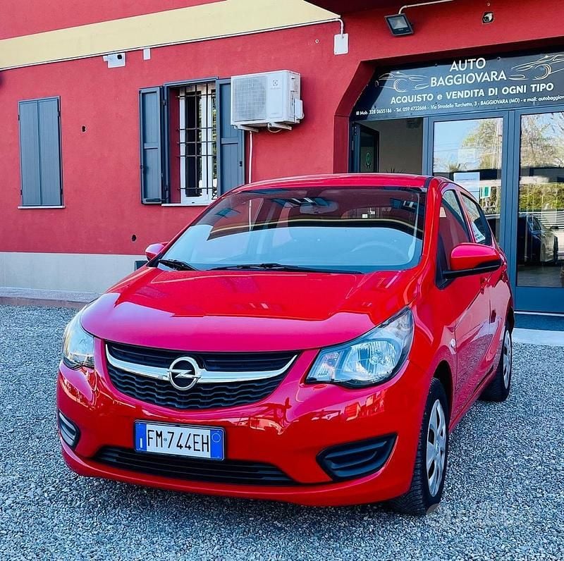 Usata Opel Karl 73 CV (53 kW) 2018 Rosso Utilitaria